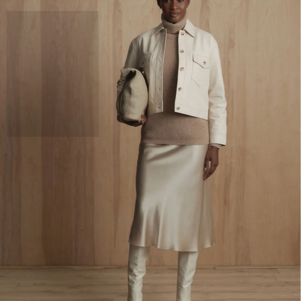 Quince 100% Washable Silk Skirt